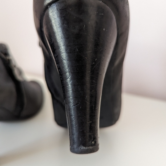 Geox Size 7 US Leather Ankle Boots - Picture 9 of 12